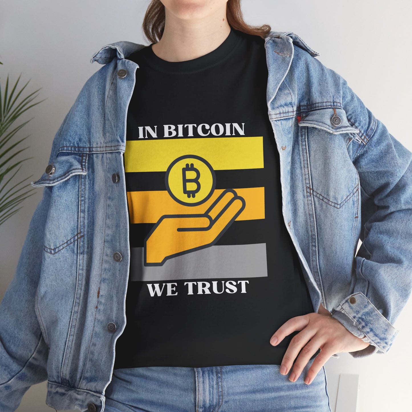 In Bitcoin we trust.(Black)